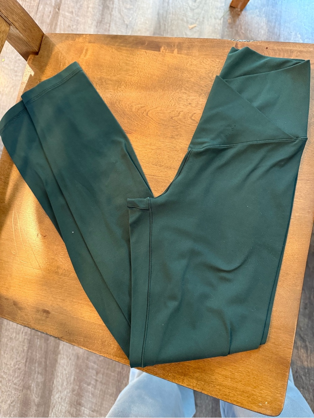 Offline Women’s Dark Green High-Waist Leggings 7/8 length
